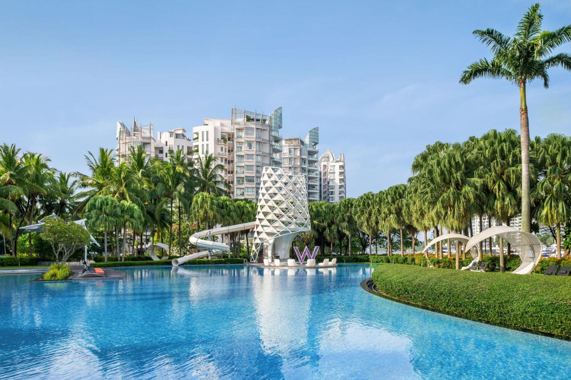 W Singapore - Sentosa Cove Eksteriør billede The Water Playground