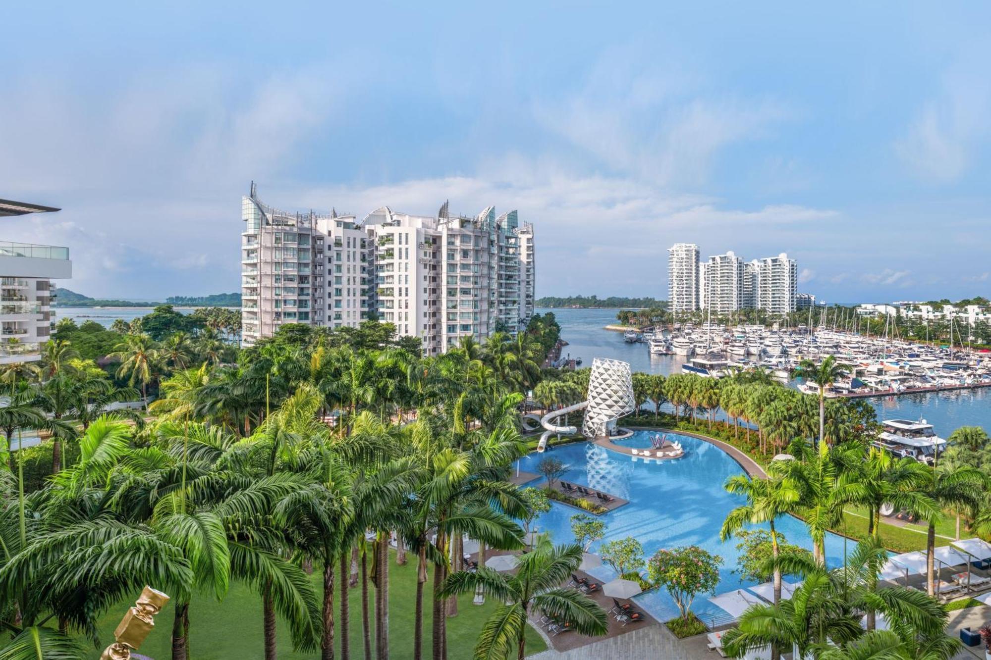 W Singapore - Sentosa Cove Eksteriør billede Marina East
